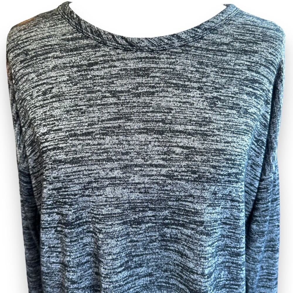 Rag & Bone Hudson Long Sleeve Tee in Black Heather EUC - Picture 6 of 11